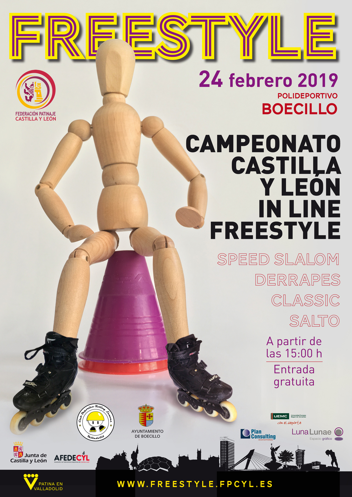 Cartel FREE CYL BOECILLO 2019 pequeño