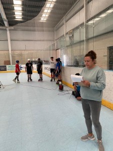Celebradas las pruebas de Patinaje del Curso de Entrenador Nivel I Hockey Línea.