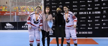 Isabel Rodríguez, en la entrega de trofeos.