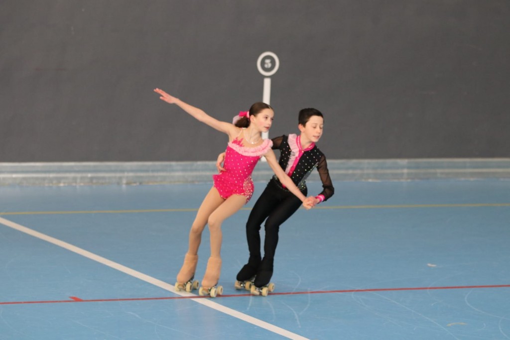 Patinaje artístico en Renedo.