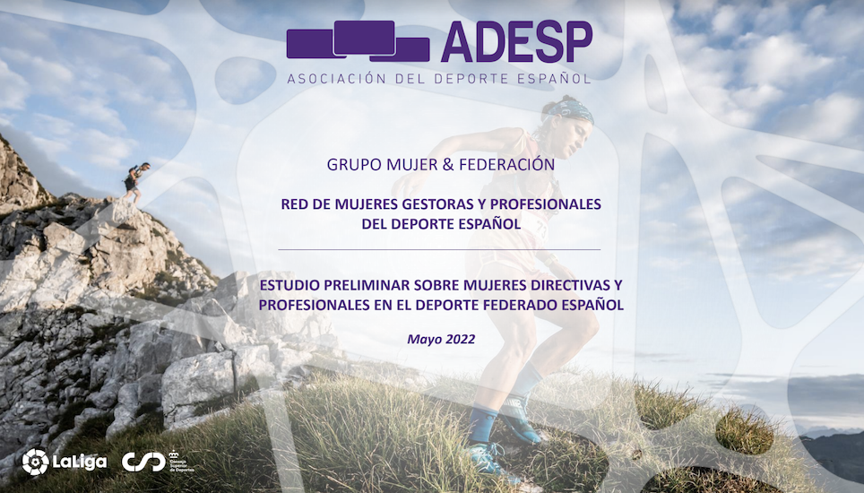 Estudio Mujeres en el Deporte Federado